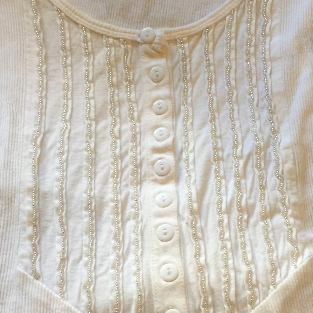 Inc Vanilla Tank XL Beaded